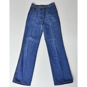 Vintage Gloria Vanderbilt Murjani High Rise Jeans Womens Size 10 Gold Stitching